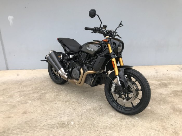 2019 Indian 2019 INDIAN 1200CC FTR S TITANIUM METALLIC/THUNDER BLACK ROAD Black
