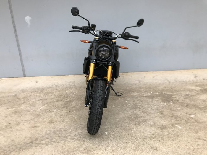 2019 Indian 2019 INDIAN 1200CC FTR S TITANIUM METALLIC/THUNDER BLACK ROAD Black