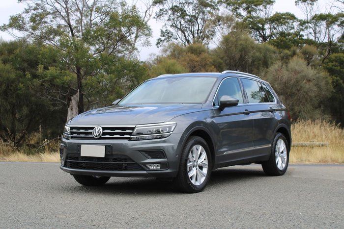 2018 Volkswagen Tiguan 132TSI Comfortline 5N MY19 Four Wheel Drive Grey