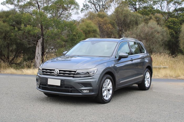 2018 Volkswagen Tiguan 132TSI Comfortline 5N MY19 Four Wheel Drive Grey