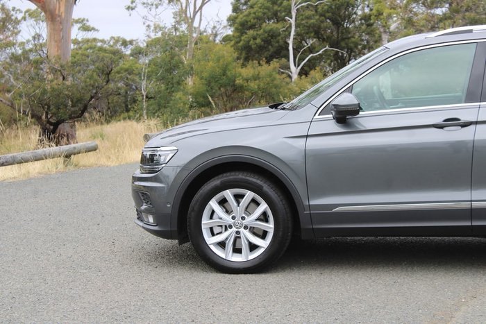 2018 Volkswagen Tiguan 132TSI Comfortline 5N MY19 Four Wheel Drive Grey