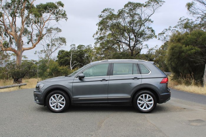 2018 Volkswagen Tiguan 132TSI Comfortline 5N MY19 Four Wheel Drive Grey