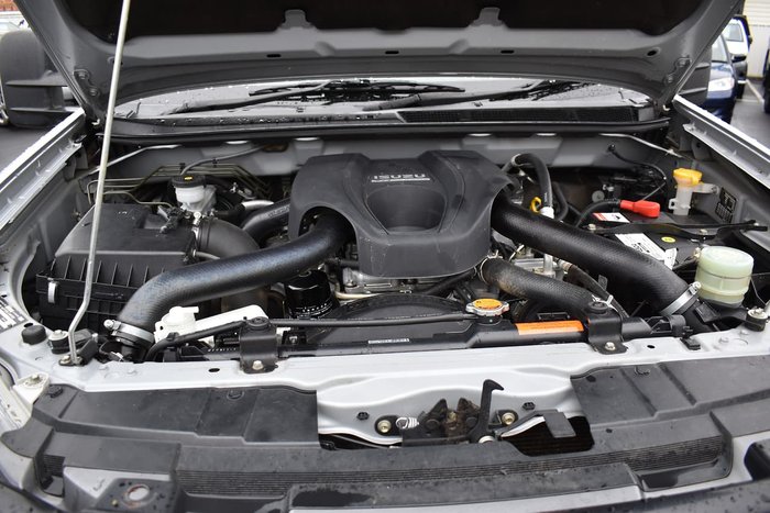 2013 Isuzu D-MAX SX MY12 4X4 Dual Range Silver