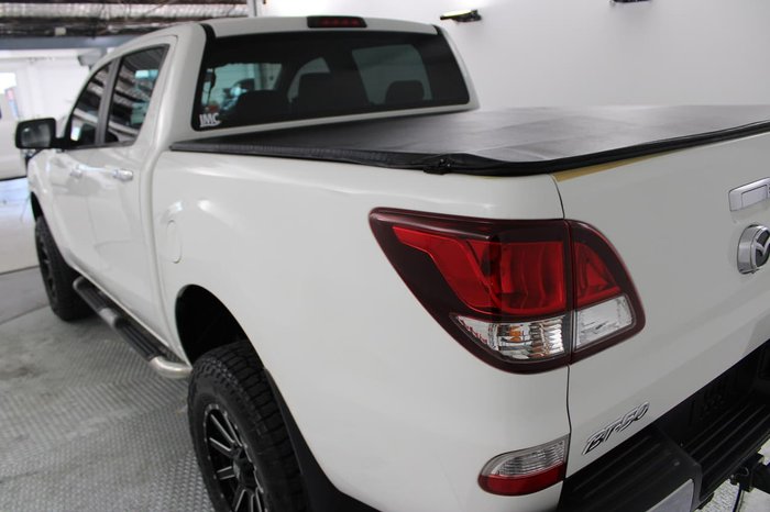 2017 Mazda BT-50 GT UR 4X4 Dual Range White