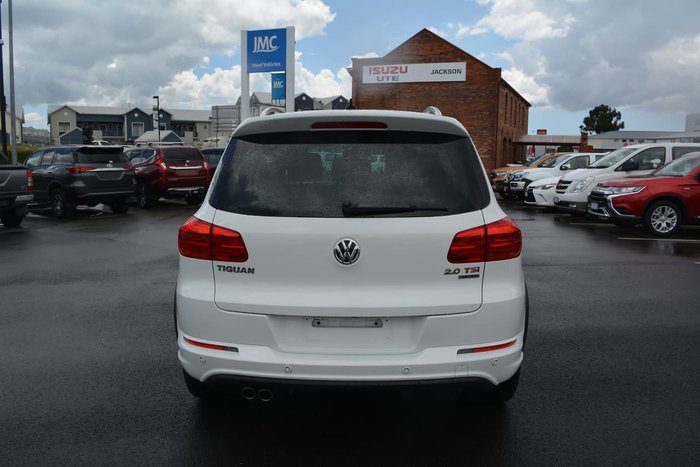 2015 Volkswagen Tiguan 155TSI R-Line 5N MY15 Four Wheel Drive White