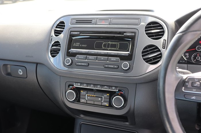 2013 Volkswagen Tiguan 155TSI 5N MY14 Four Wheel Drive White