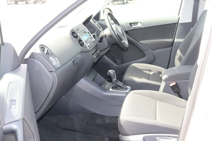 2013 Volkswagen Tiguan 155TSI 5N MY14 Four Wheel Drive White