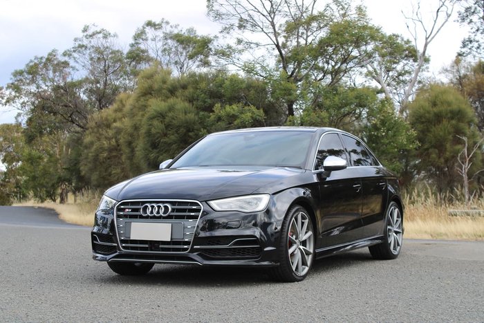 2016 Audi S3 8V MY16 Four Wheel Drive Black