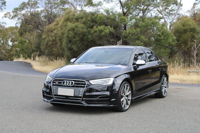 2016 Audi S3 8V MY16 Four Wheel Drive Black