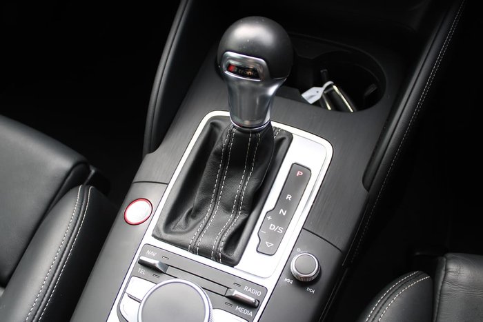 2016 Audi S3 8V MY16 Four Wheel Drive Black