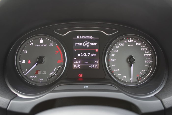 2016 Audi S3 8V MY16 Four Wheel Drive Black