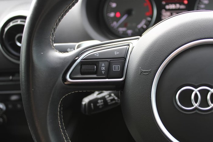 2016 Audi S3 8V MY16 Four Wheel Drive Black