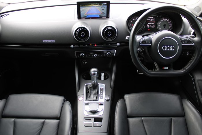 2016 Audi S3 8V MY16 Four Wheel Drive Black