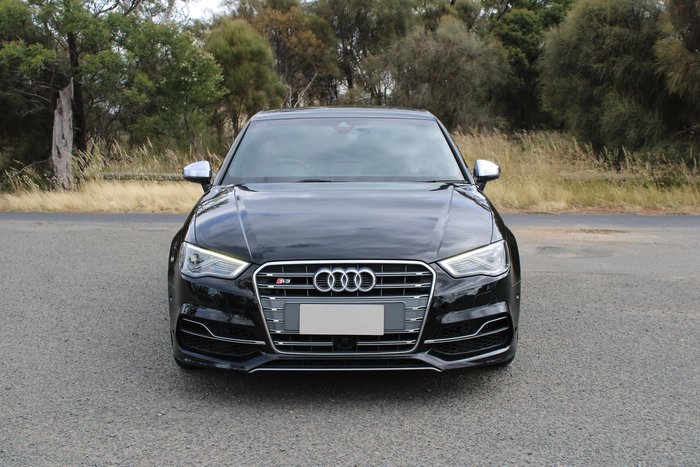 2016 Audi S3 8V MY16 Four Wheel Drive Black