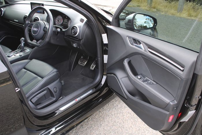 2016 Audi S3 8V MY16 Four Wheel Drive Black