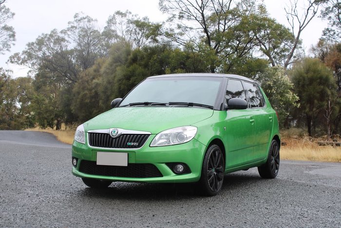 2012 SKODA Fabia RS 132TSI 5JF MY12 Green