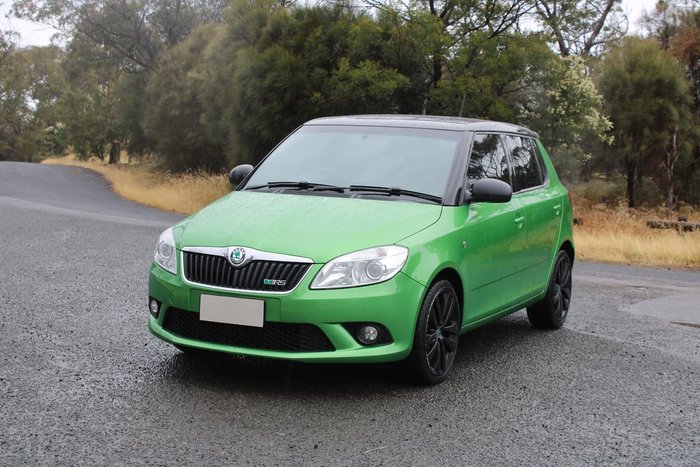 2012 SKODA Fabia RS 132TSI 5JF MY12 Green