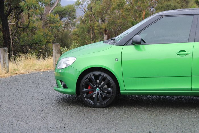 2012 SKODA Fabia RS 132TSI 5JF MY12 Green