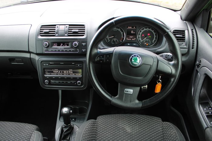 2012 SKODA Fabia RS 132TSI 5JF MY12 Green