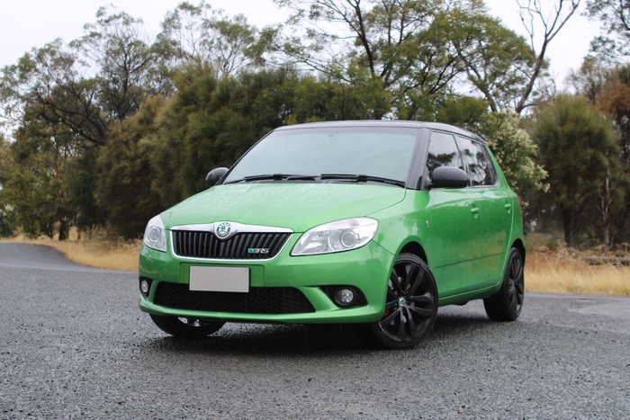 2012 SKODA Fabia RS 132TSI 5JF MY12 Green