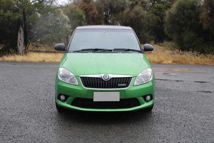 2012 SKODA Fabia RS 132TSI 5JF MY12 Green