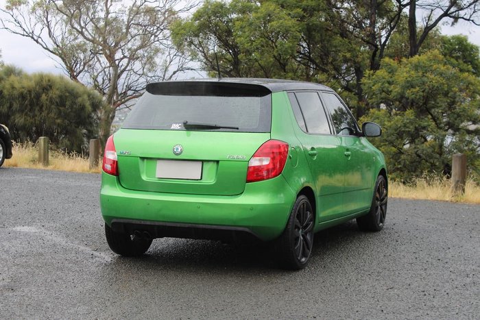 2012 SKODA Fabia RS 132TSI 5JF MY12 Green