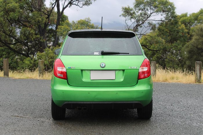 2012 SKODA Fabia RS 132TSI 5JF MY12 Green