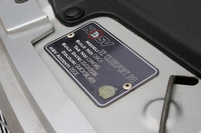 2006 Holden Special Vehicles Clubsport R8 Z Series MY06 Silver