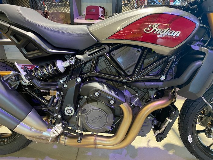 2019 Indian FTR 1200 S RED STEEL GRAY Red