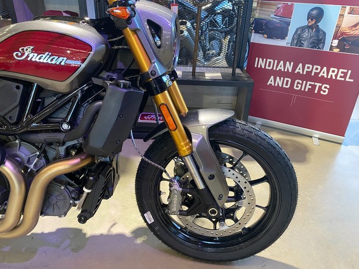 2019 Indian FTR 1200 S RED STEEL GRAY Red