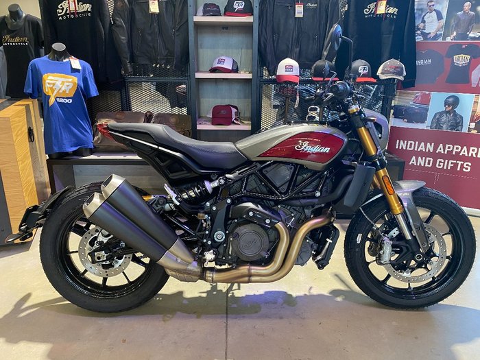 2019 Indian FTR 1200 S RED STEEL GRAY Red