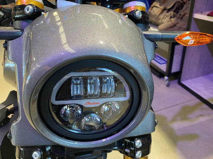 2019 Indian FTR 1200 S RED STEEL GRAY Red