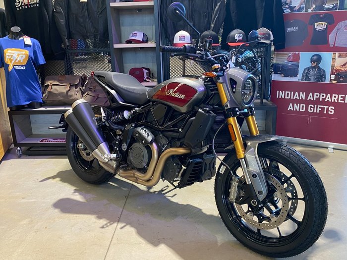 2019 Indian FTR 1200 S RED STEEL GRAY Red