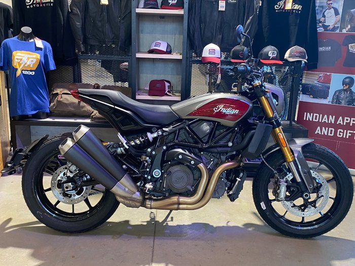 2019 Indian FTR 1200 S RED STEEL GRAY Red