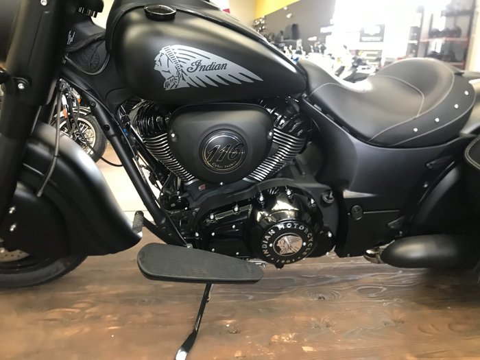 2021 Indian 2021 INDIAN 1900CC CHIEF VINTAGE DARK HORSE BLACK SMOKE CRUISER Black