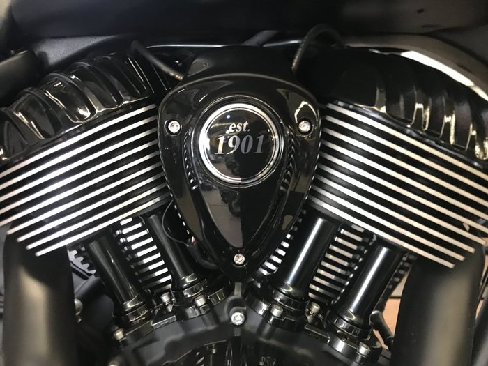 2021 Indian 2021 INDIAN 1900CC CHIEF VINTAGE DARK HORSE BLACK SMOKE CRUISER Black