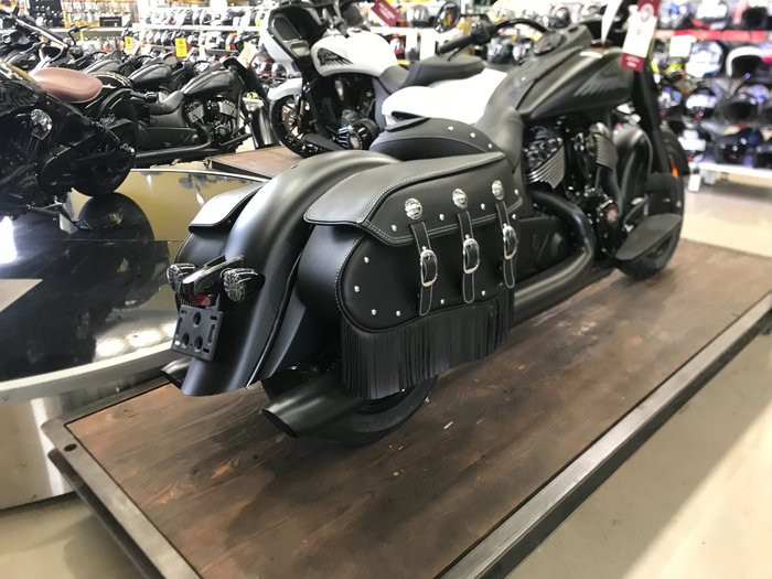 2021 Indian 2021 INDIAN 1900CC CHIEF VINTAGE DARK HORSE BLACK SMOKE CRUISER Black