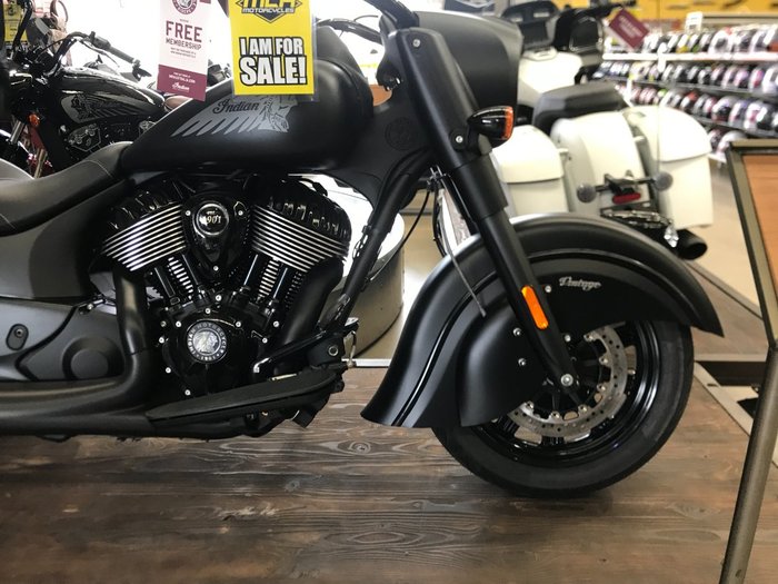 2021 Indian 2021 INDIAN 1900CC CHIEF VINTAGE DARK HORSE BLACK SMOKE CRUISER Black