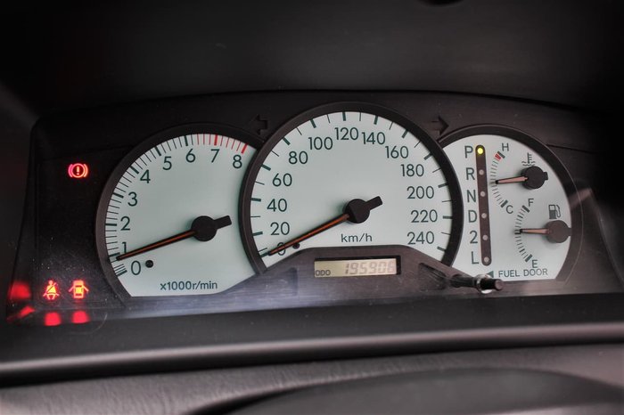 2005 Toyota Corolla Ascent ZZE122R Red