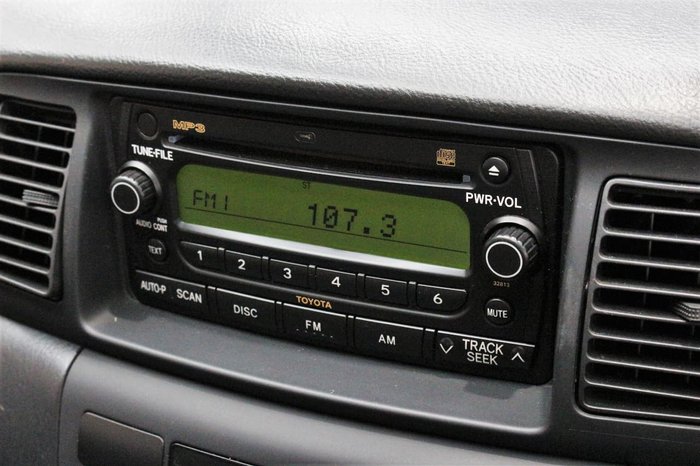 2005 Toyota Corolla Ascent ZZE122R Red