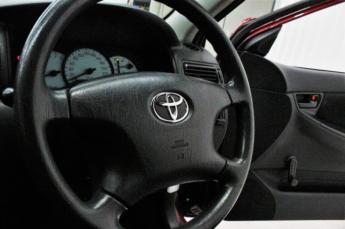 2005 Toyota Corolla Ascent ZZE122R Red