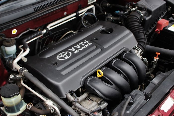 2005 Toyota Corolla Ascent ZZE122R Red