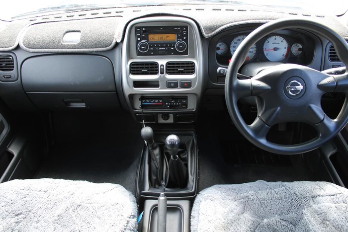 2013 Nissan Navara ST-R D22 S5 4X4 Blue