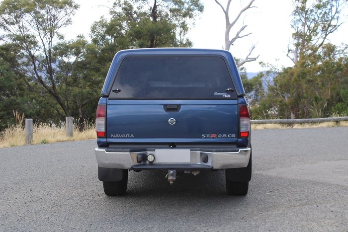 2013 Nissan Navara ST-R D22 S5 4X4 Blue