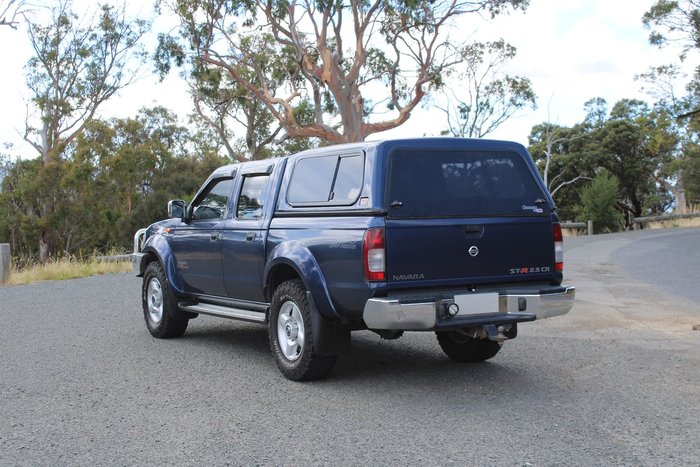 2013 Nissan Navara ST-R D22 S5 4X4 Blue