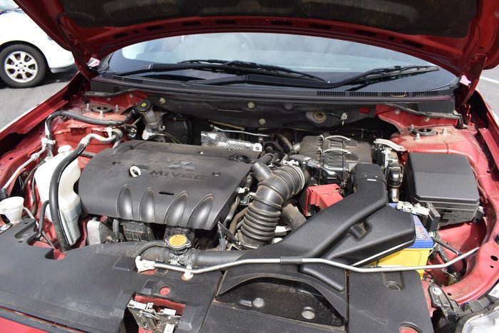 2012 Mitsubishi Lancer ES CJ MY12 Red