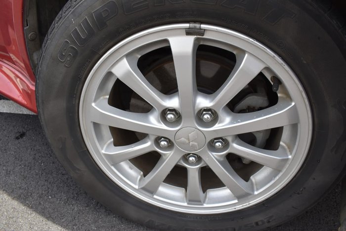 2012 Mitsubishi Lancer ES CJ MY12 Red