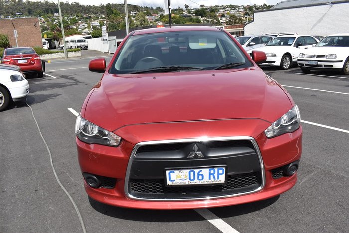 2012 Mitsubishi Lancer ES CJ MY12 Red