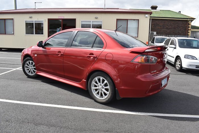 2012 Mitsubishi Lancer ES CJ MY12 Red