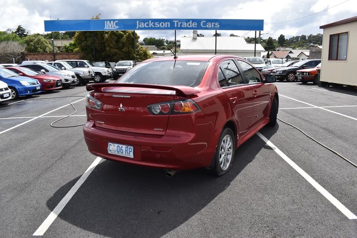 2012 Mitsubishi Lancer ES CJ MY12 Red